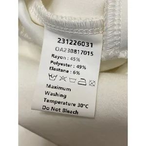 Commense Women's White Quarter Zip High Neck Long Sleeve Sweater Sweatshirt Sz S thumbnail 6