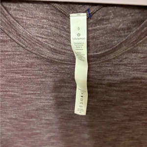Lululemon  short sleeve top 6 purple thumbnail 2