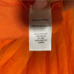 ASTR The Label Orange Off The Shoulder Midi A-Line Dress - Size Medium thumbnail 7