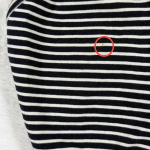 Brandy Melville Womens Striped‎ Cropped Tank Top Black White Scoop Neck XS thumbnail 5
