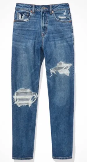 American eagle AE Stretch Mom Straight Jean thumbnail 1