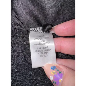 Privy Privately Privileged Black Mesh Dot Sheer‎ Puff Sleeve Top PT40395N Small thumbnail 6