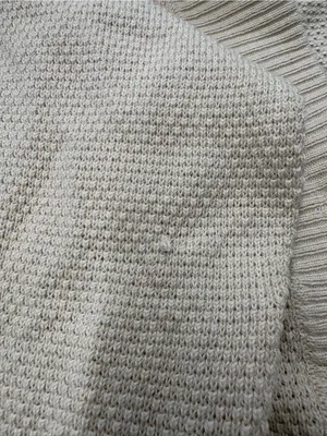 Flat White Cream Knit Oversized Cottagecore Cardigan Womens OSFM thumbnail 4