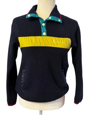 Cotopaxi Teca Fleece Pullover, Navy Colorblock, Women's XS Gorpcore Outdoor thumbnail 1