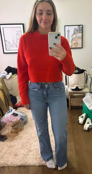 Sweater Top Red thumbnail 2