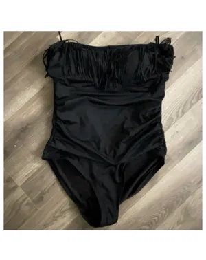 Swimsuits For All One Piece Black Bathing Suit thumbnail 7