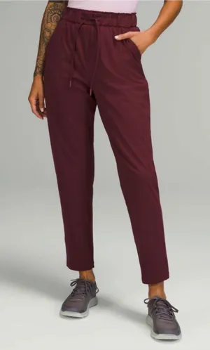 Lululemon Stretch High Rise Pant 7/8 Length Size 12 thumbnail 1