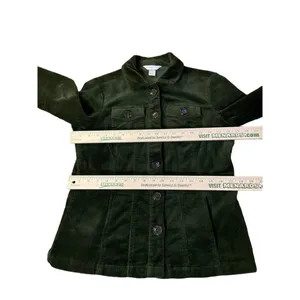 Christopher Banks Jacket Womens S Used Green Corduroy thumbnail 10