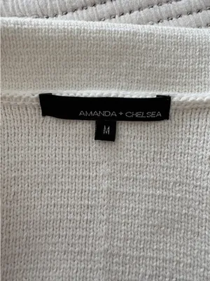 Amanda & Chelsea Cream Knit Suit Jacket thumbnail 4