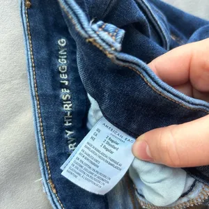 Curvy high rise jegging thumbnail 2