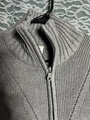 Aerie American Eagle Offline Knitted Cropped Sweater Small thumbnail 3