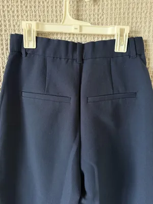 Abercrombie Sloane Tailored Pants Navy thumbnail 4