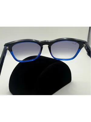 Ray-Ban Steve RB4487 6632/19 Sunglasses Black Blue Gradient 54-18-145 Italy thumbnail 3