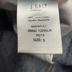 NWT John‎ Galt Slim High Waisted Pants Jeans in Blue Size Small thumbnail 8