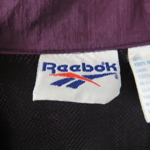 1990s Vintage Reebok Purple Wind Breaker Jacket Retro Streetwear thumbnail 12