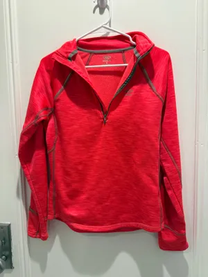 Umbro Quarter Zip Hot Pink thumbnail 1