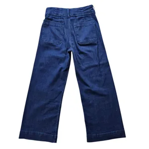 Maeve Anthropologie The Colette Jeans Womens 27 Crop High Rise Wide Leg Denim thumbnail 8
