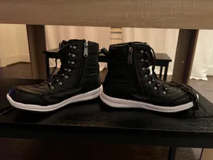 Black Weatherproof Boots thumbnail 6