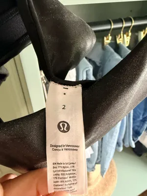Lululemon Leather Bralette thumbnail 2