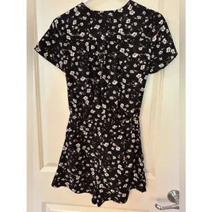 Vestique Black White Romper Women's Sz Small thumbnail 2