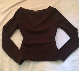 Brown Pacsun Boat Top Longsleeve  thumbnail 1
