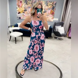 Farm Rio Flower Delicacy Paisley Slipdress thumbnail 7