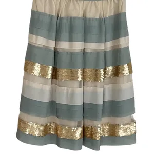 Ryu Sage & Gold Party Dress Size Small NWT thumbnail 4