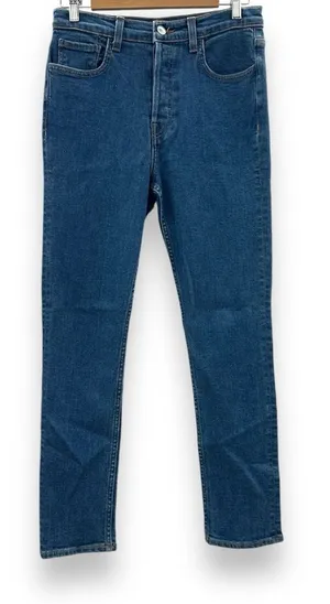 Re/done High Rise Medium Wash Skinny Leg Jeans Button Fly Sz‎ 30 thumbnail 1