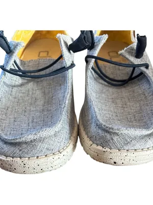Hey Dude Shoes Women Size 8 Wendy White & Blue thumbnail 2
