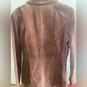 Wet Seal Vintage brown leather jacket size Medium thumbnail 4