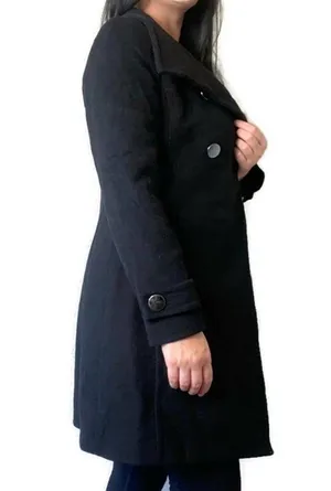 Aritzia Babaton Cashmere Wool Longline Coat Size Small thumbnail 3
