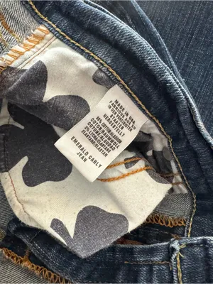 Lucky Brand Sweet N Low Jeans Women’s 10/30 Bootcut Embroidered Made in USA thumbnail 5
