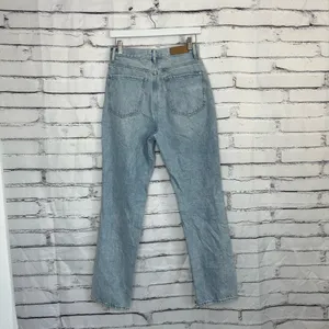Vintage Y2K PacSun Dad Jeans High Rise Button Fly Light Wash Distressed Size 28 thumbnail 10