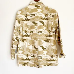 NWT Bershka natural camo army jacket in beige thumbnail 7