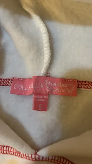 Dolls Kill X Strawberry Shortcake Sweetest Friends Graphic Hoodie size S thumbnail 3