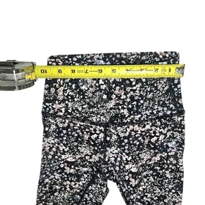 Lululemon Wunder Under HR Legging Tight 25” Luxtreme Floral Black Spritz Multi 2 thumbnail 8