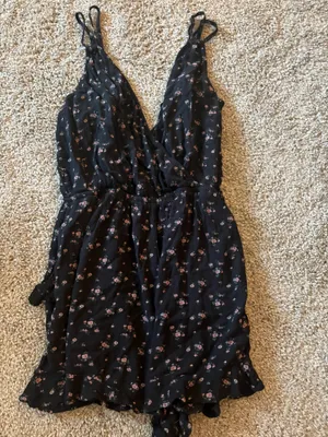 American Eagle Romper Floral thumbnail 2