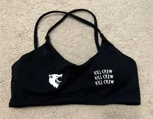 Kill Crew Bra! Cross listed on Mercari! Black Size M thumbnail 1
