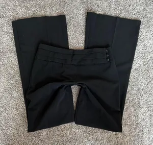 Byline Black Pleated Trousers thumbnail 1