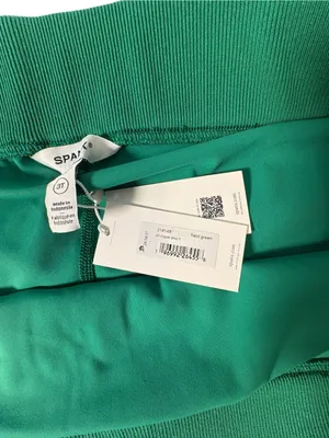 NWT SPANX AirEssentials Pique Skort 3X Field Green Athletic Tennis Golf Skirt thumbnail 8
