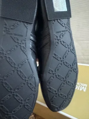 NEW Michael Kors Indy Flex Black Leather mary Jane buckle Ballet Flat shoes 5.5 thumbnail 7