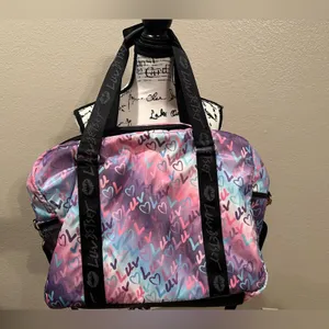 Luv Betsey by Betsey Johnson Weekender Duffel Overnighter the River or LBKRUSH thumbnail 6