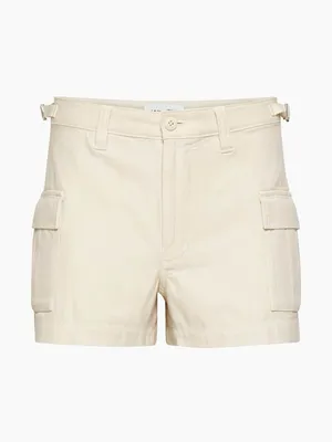 Aritzia TNA Supply Cargo Shorts Gd Birch summer hiking casual minimalist size 2 thumbnail 7