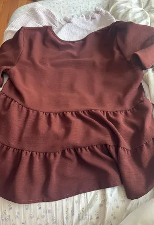Brown Shein Blouse thumbnail 1