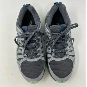 Asics Women's Light Green Gray Canvas Gel Venture 7 Sneakers Size‎ 6 thumbnail 5
