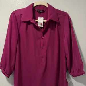 Felicity And Coco Size-M Women's Dress Purple 3/4 Sleeve‎ thumbnail 9