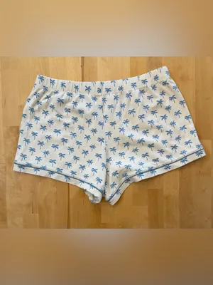 Rare Roller Rabbit x Faherty Palms Polo Pajama Set - Blue/Cream thumbnail 6
