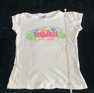 Honolua Wahine White Color Hawaii Cotton T-Shirt thumbnail 2