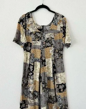 Vintage Floral Wide Leg Jumpsuit thumbnail 1