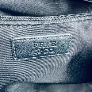 Frye and Co. Black Core Tote Bag Faux Leather thumbnail 7